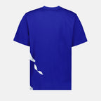 T-shirt T-shirt Cavalier EKD Burberry Blu Homme