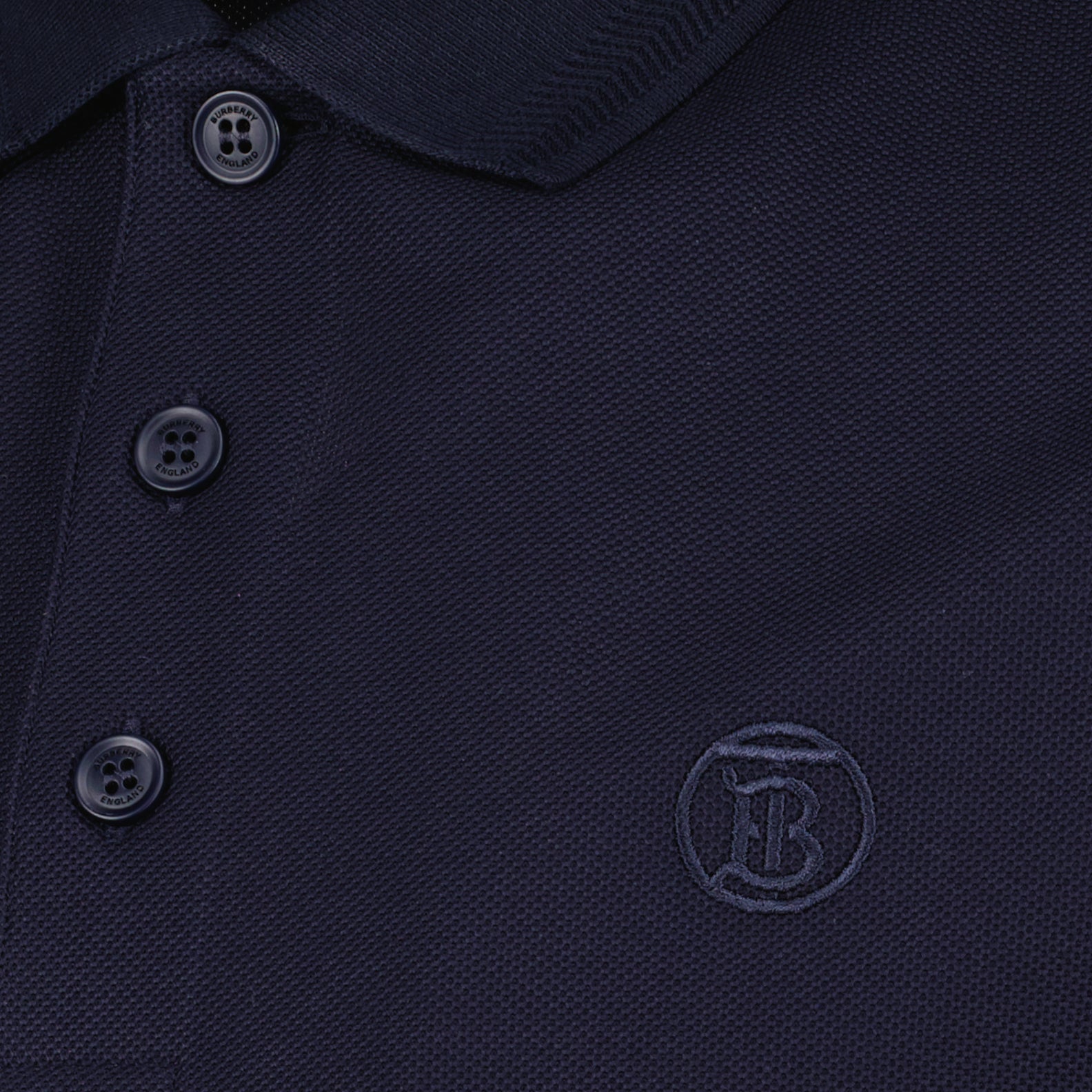Polos Polo Eddie Burberry Azul Homme