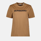 티셔츠 T-shirt à logo Burberry 갈색 Femme