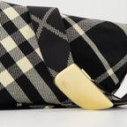 クロスボディバッグ シールドメッセンジャーバッグ Burberry 黒 Femme