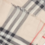 Lenços e luvas Châle à carreaux Burberry Bege Unissex