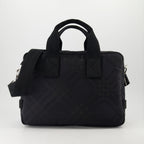Bolsas de deporte y viaje Porte-documents à carreaux Burberry Negro Homme