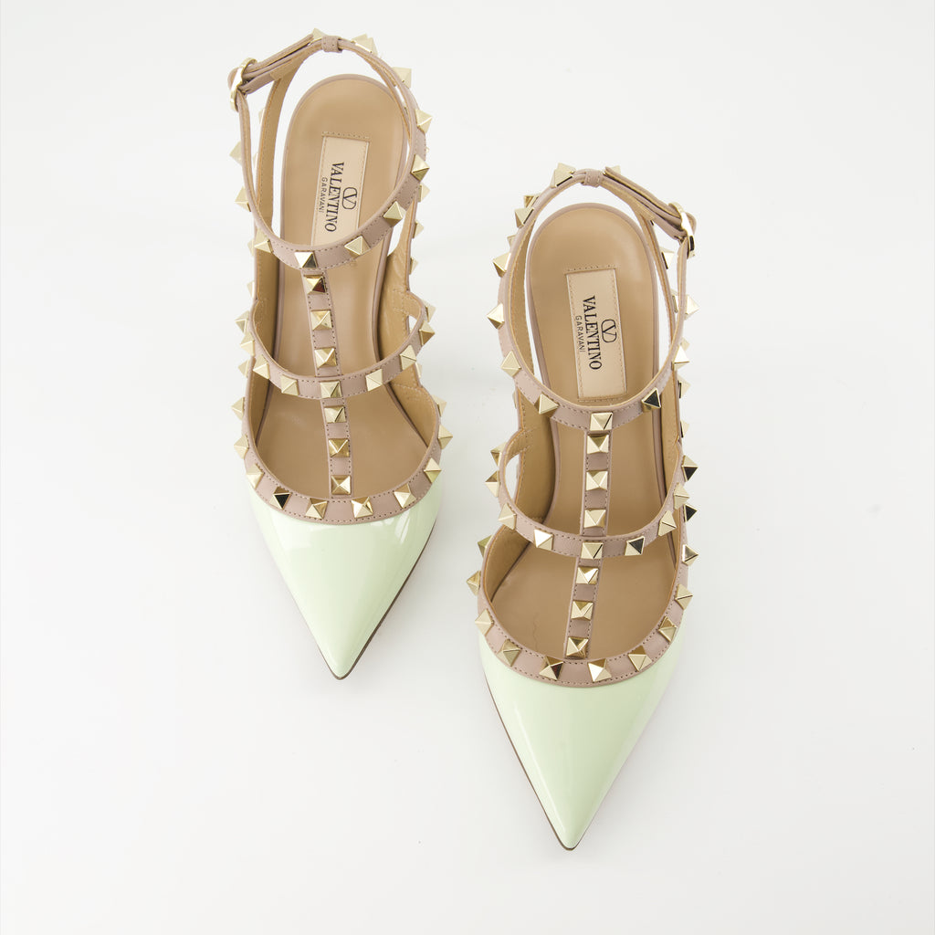 Escarpins Escarpins Rockstud Valentino Garavani Vert Femme