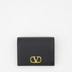 Pequeños artículos de cuero Cartera VLogo Valentino Garavani Negro Femme