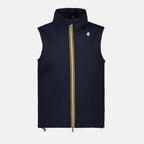 Giacche Gilet Senza Maniche Valen in Nylon Elasticizzato K-Way Blu scuro Homme