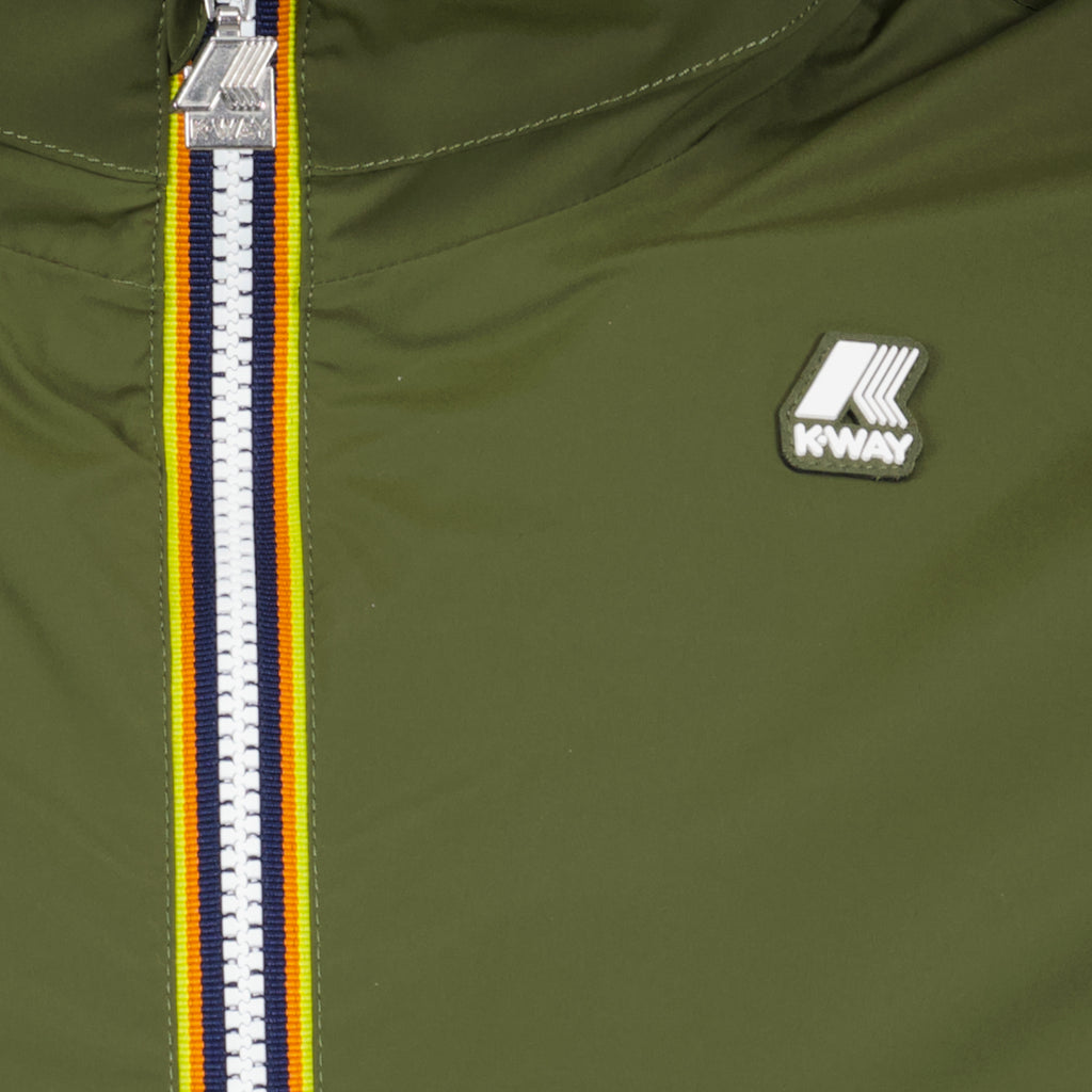 Vestes Veste coupe-vent Amaury K-Way Kaki Homme