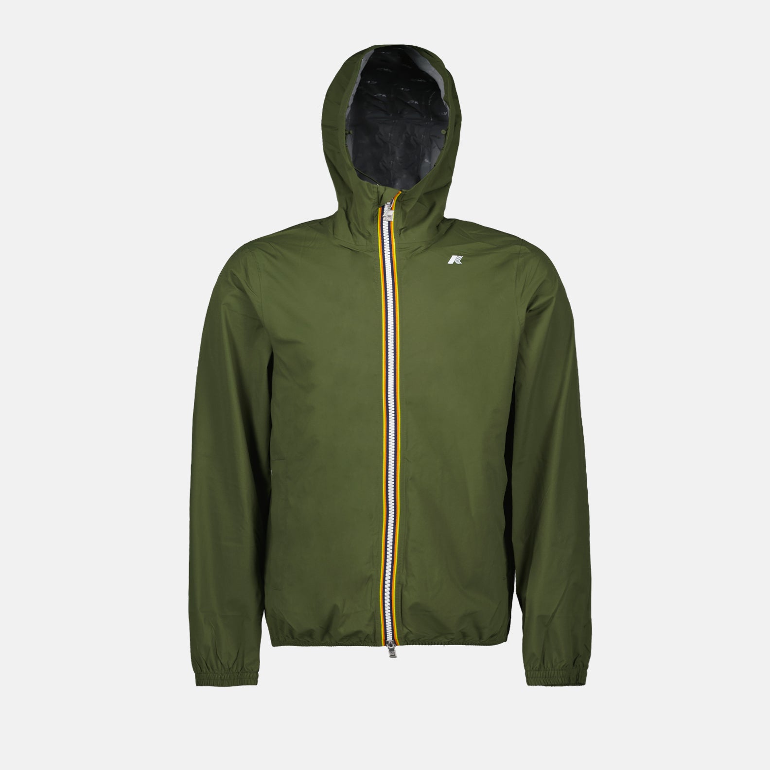 Vestes Veste Jack Eco Stretch Dot K-Way Kaki Homme