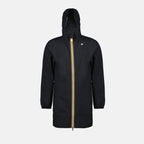 Cappotti Giacca Lunga Thomas Eco Stretch Dot K-Way Nero Homme