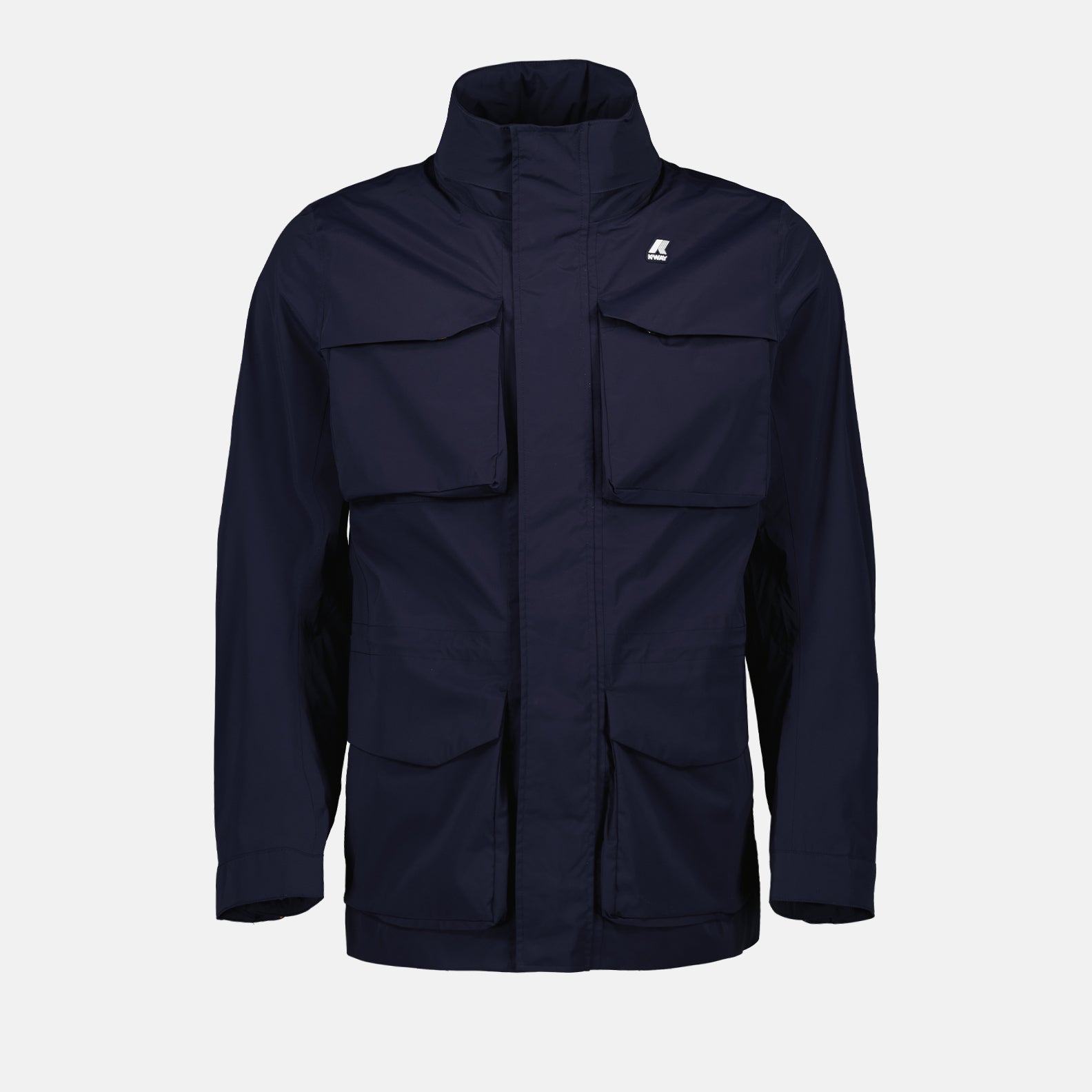 Coats Manphy stretch nylon parka K-Way Dark blue Homme
