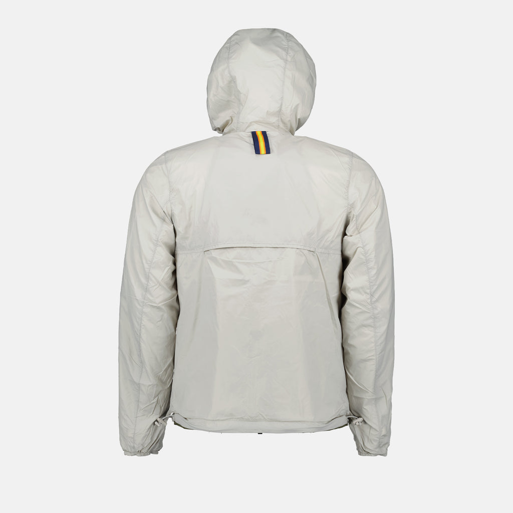 Vestes Veste Jake Eco réversible K-Way Kaki Homme