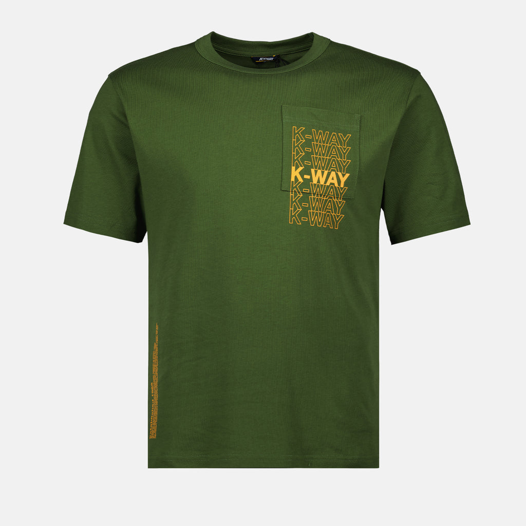 T-shirts T-shirt Fantome Lettering K-Way Kaki Homme