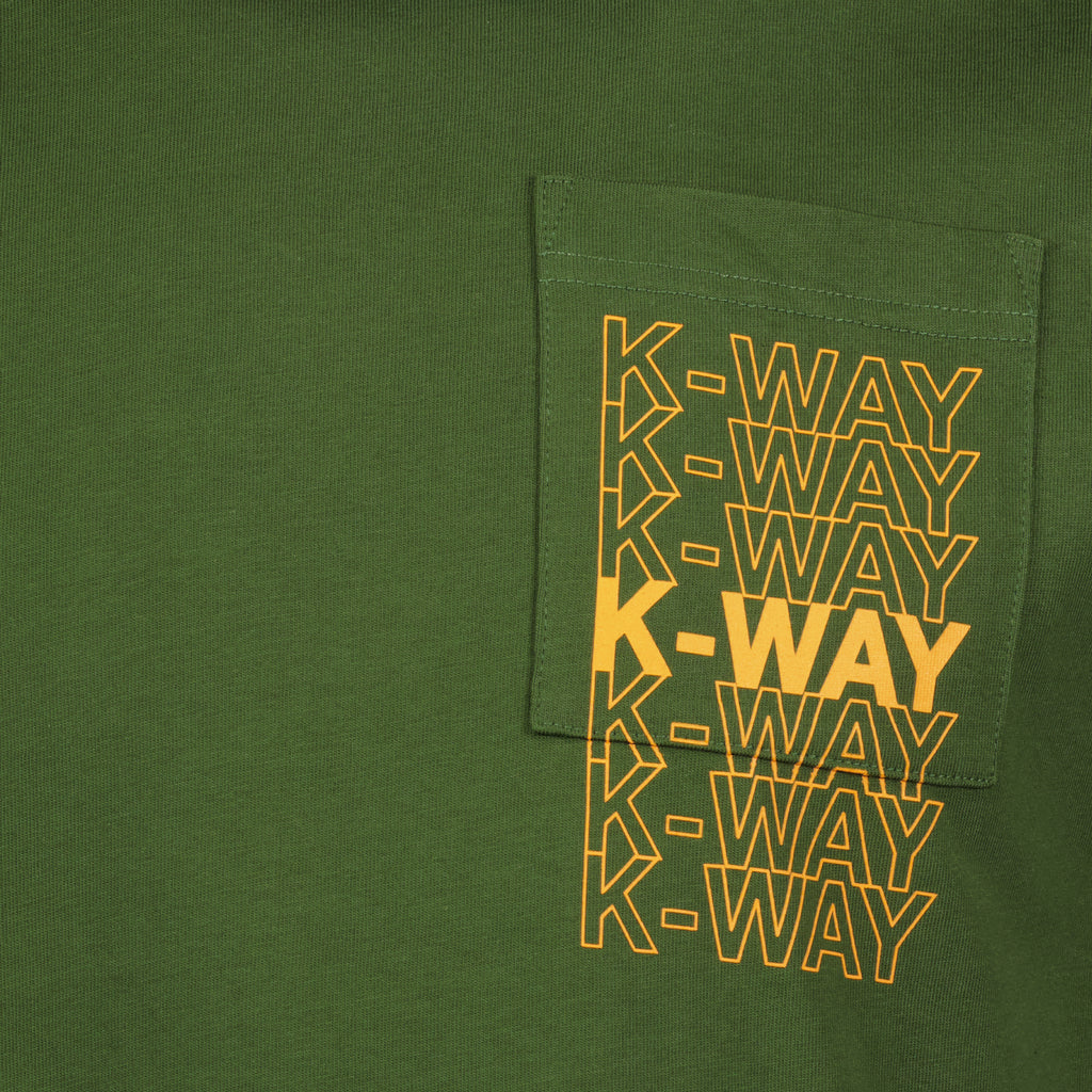 T-shirts T-shirt Fantome Lettering K-Way Kaki Homme