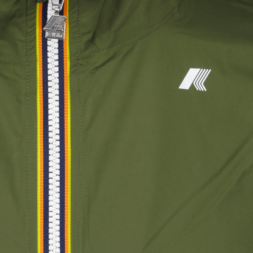 Manteaux Veste longue Thomas Eco Stretch Dot K-Way Kaki Homme