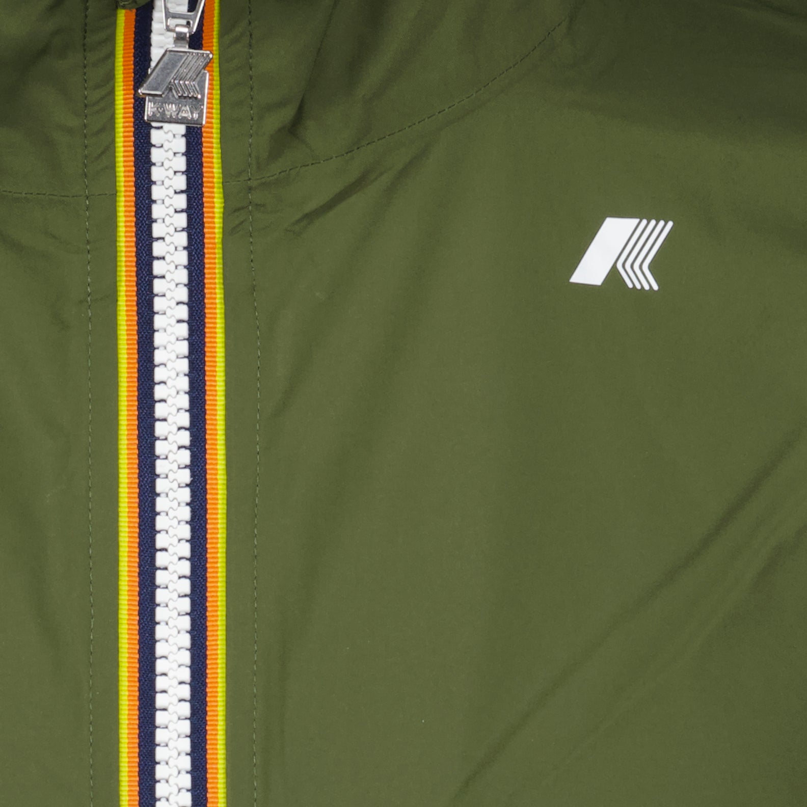 Manteaux Veste longue Thomas Eco Stretch Dot K-Way Kaki Homme