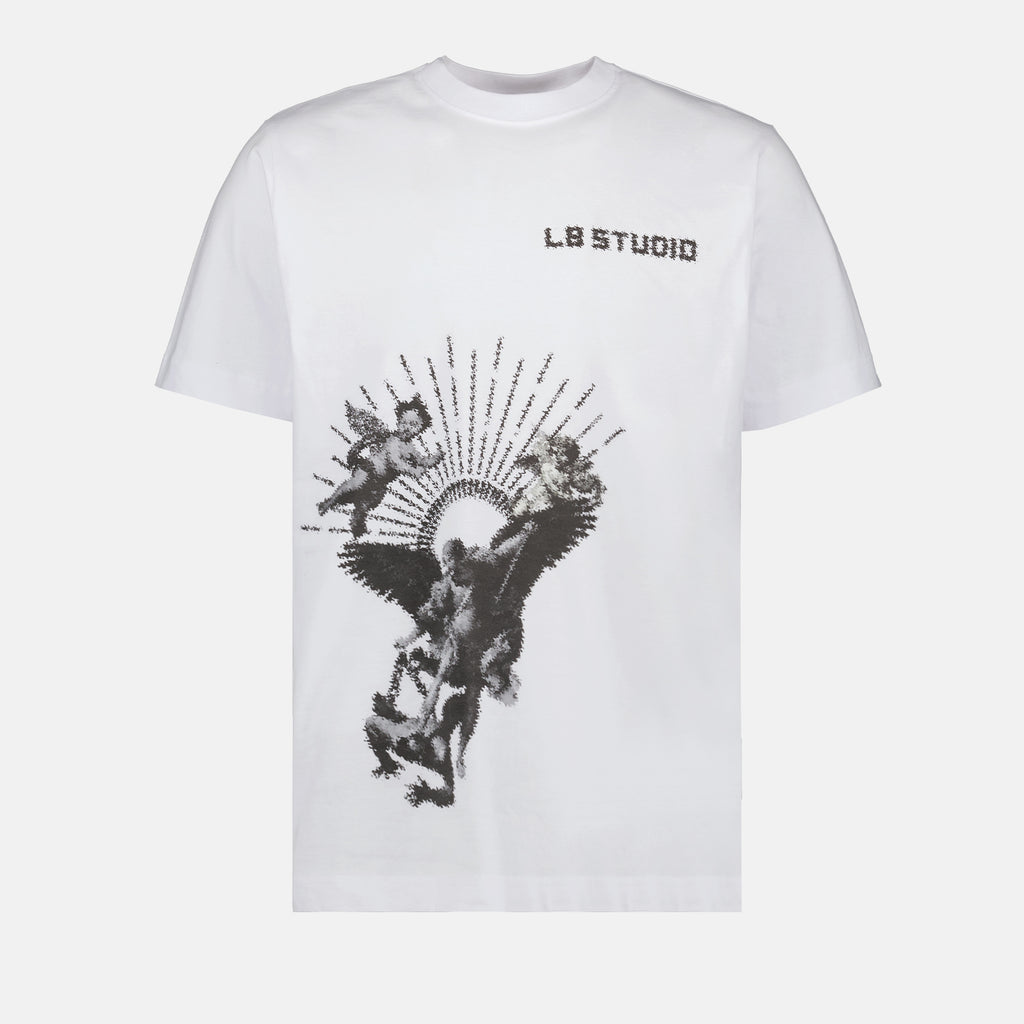 Camisetas T-shirt Sculture L8 Studio Blanco Homme