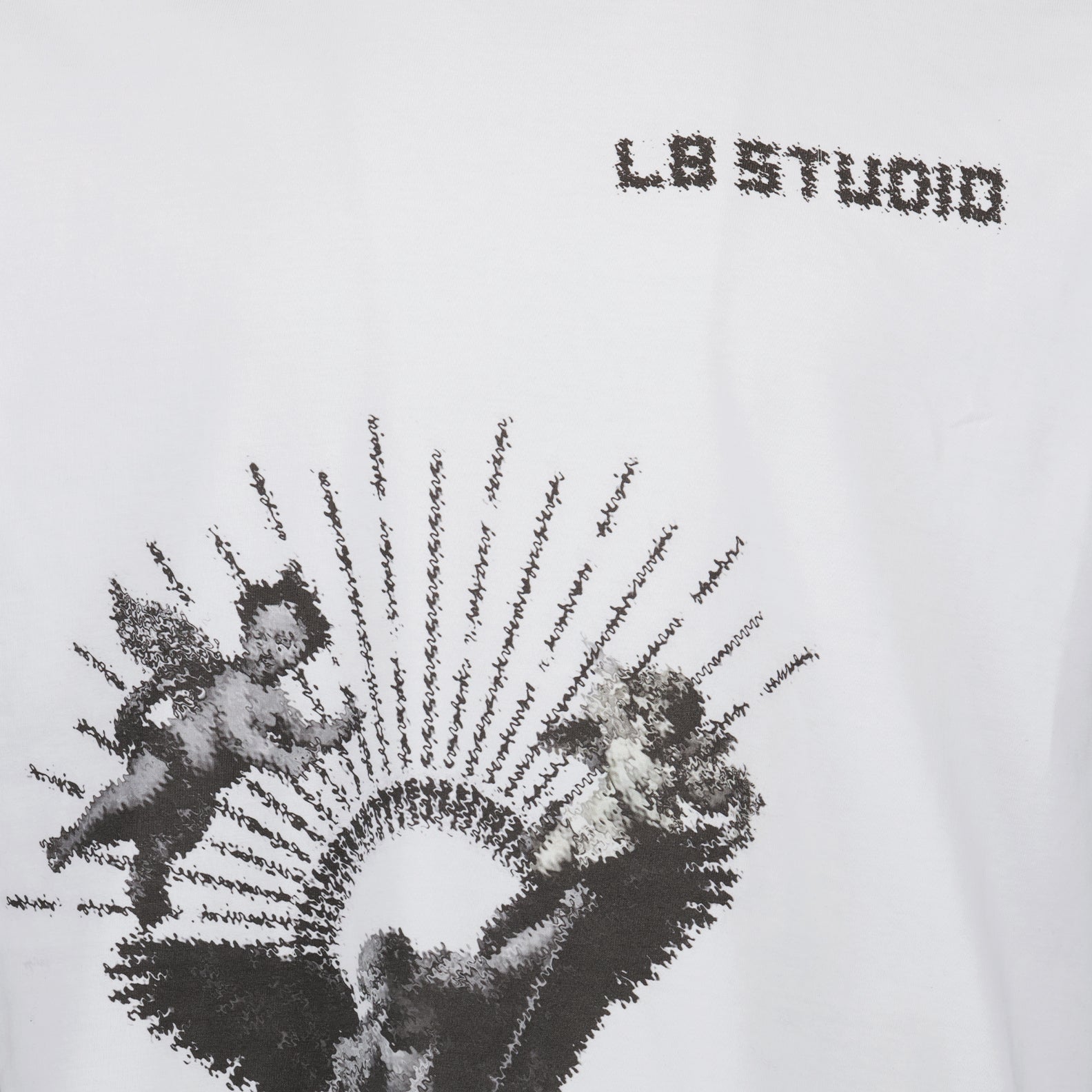 Camisetas T-shirt Sculture L8 Studio Blanco Homme