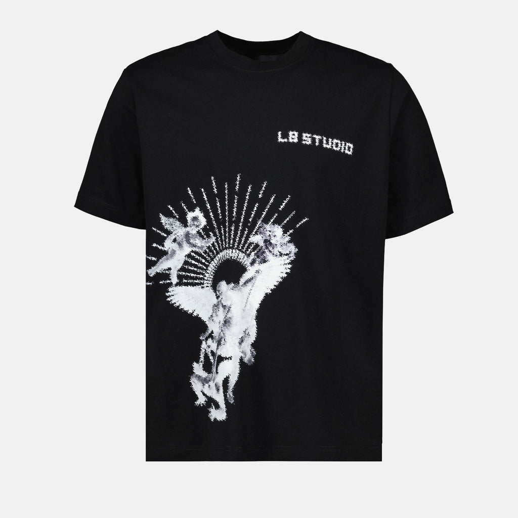 T-shirts T-shirt Sculture L8 Studio Noir Homme