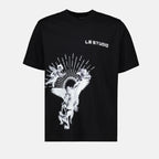 T-shirts T-shirt Sculture L8 Studio Noir Homme
