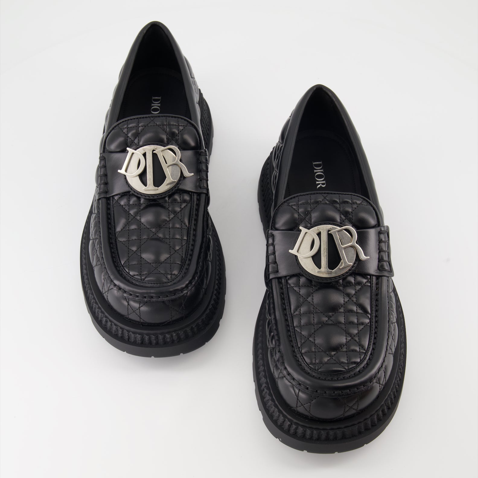 Mocassins Mocassins Buffalo Dior Noir Homme