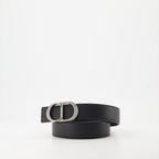 Ceintures Ceinture CD réversible Dior Noir Homme