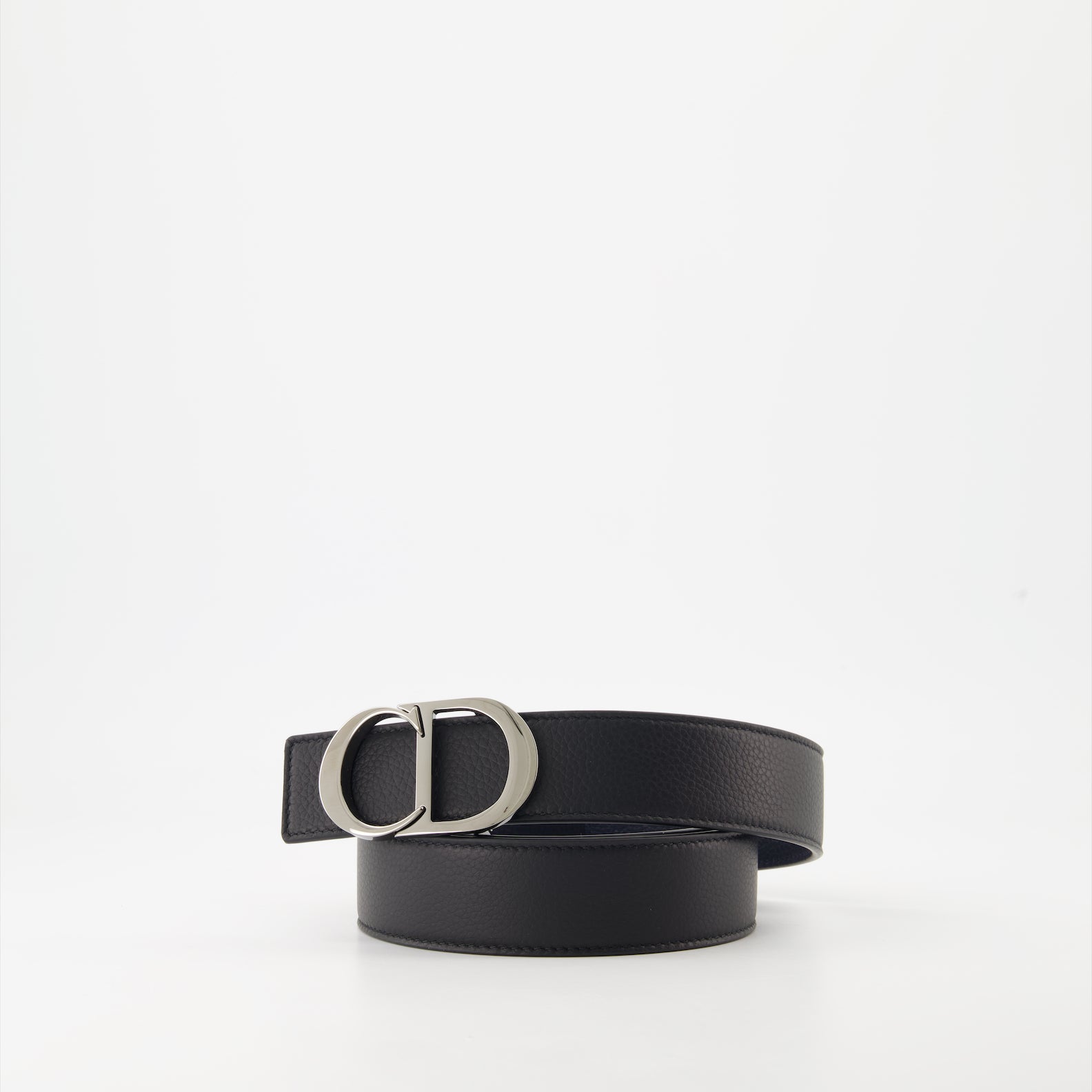 Ceintures Ceinture CD réversible Dior Noir Homme