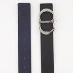 Ceintures Ceinture CD réversible Dior Noir Homme