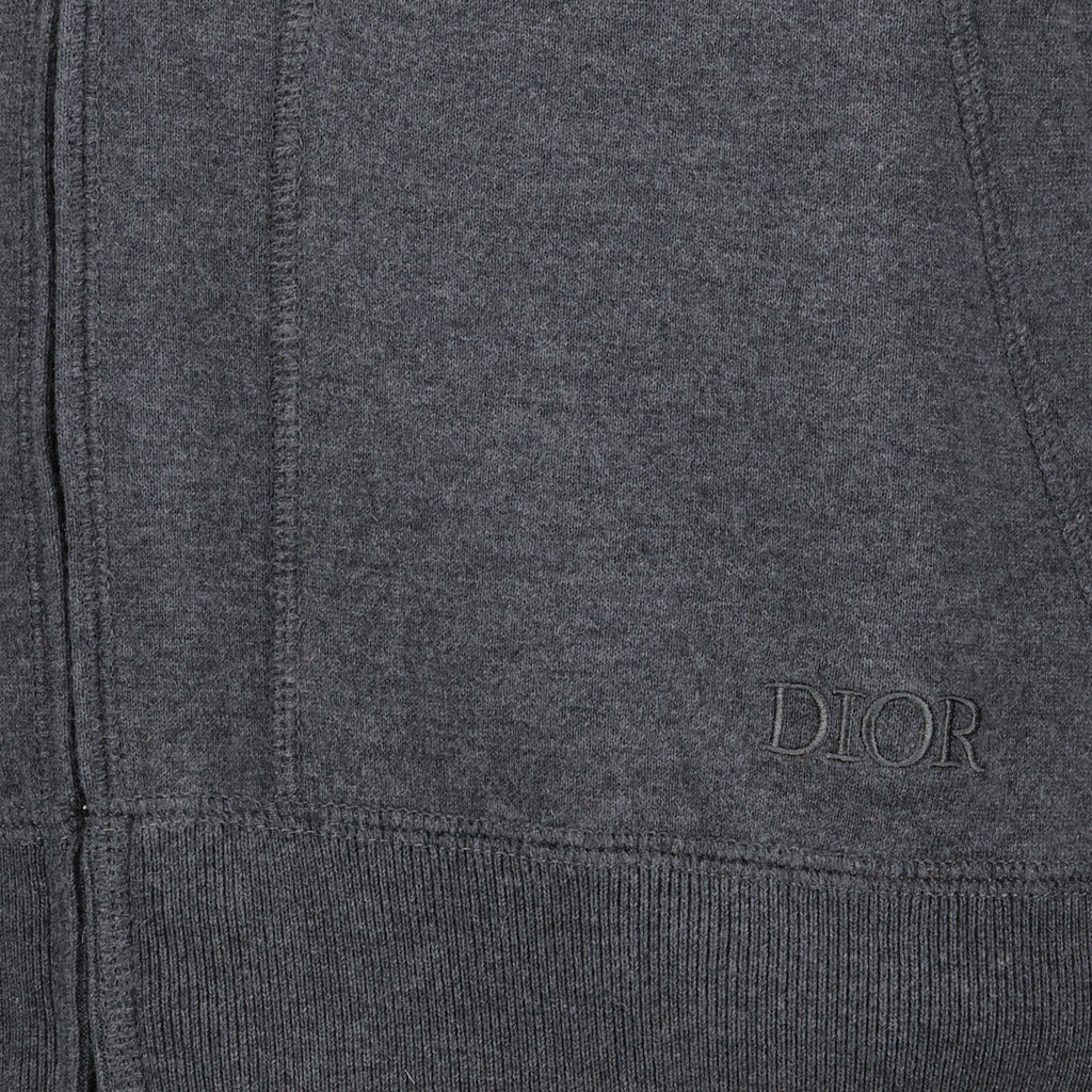 Sweatshirts Veste de jogging en cachemire Dior Gris Homme