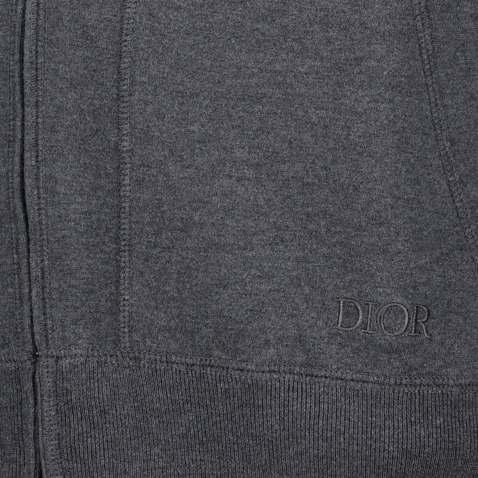 Sweatshirts Veste de jogging en cachemire Dior Gris Homme