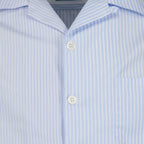 Camicie Camicia a righe Prada Blu Homme