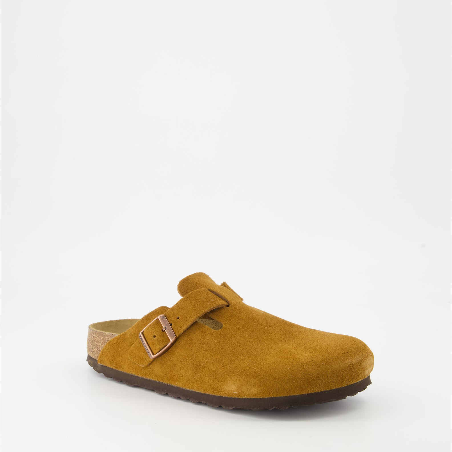 Chaussures ouvertes Mules Boston Birkenstock Marron Femme