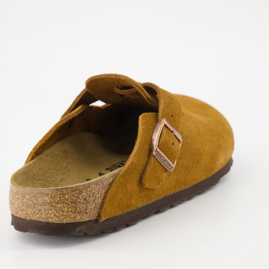 Chaussures ouvertes Mules Boston Birkenstock Marron Femme