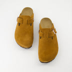 Chaussures ouvertes Mules Boston Birkenstock Marron Femme