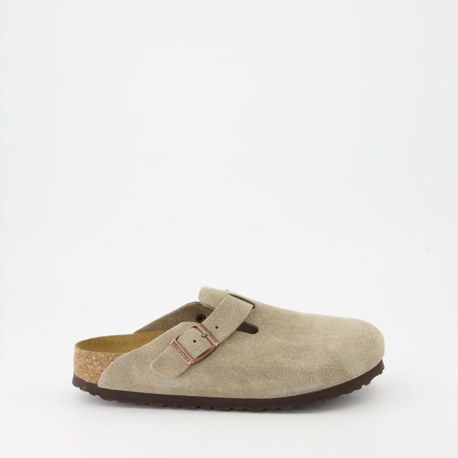 Offene schuhe Mules Boston Birkenstock Braun Femme