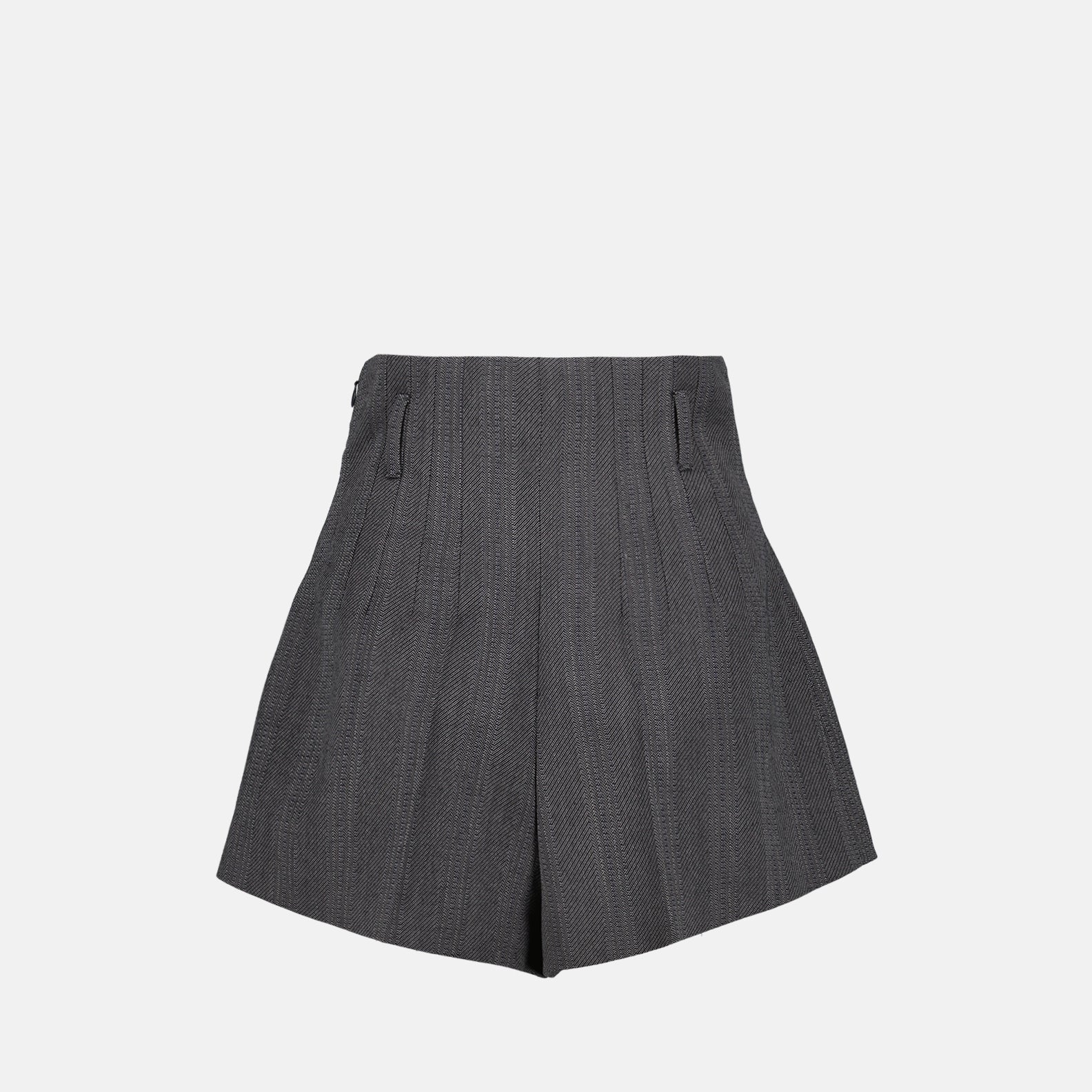 Shorts Short en laine Prada Gris Femme
