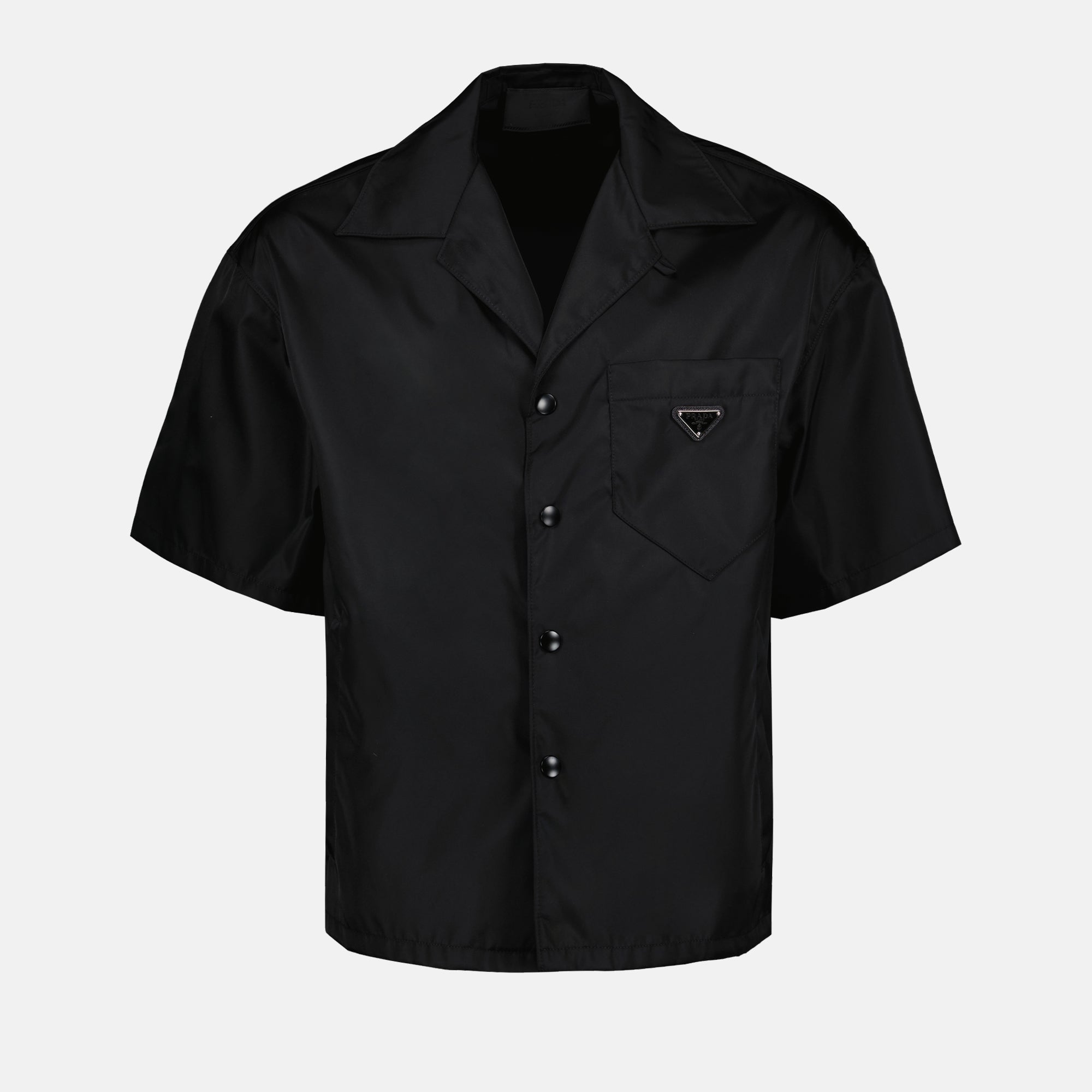 Camisas Chemise en Re-Nylon Prada Preto Homme