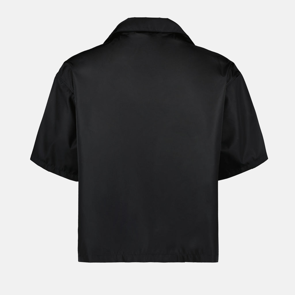 Camisas Chemise en Re-Nylon Prada Preto Homme