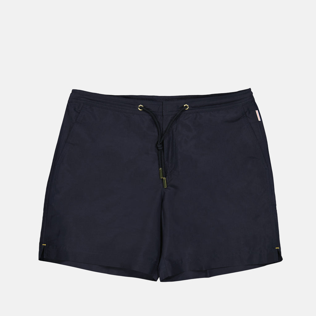 Moda de playa Bañador Bulldog Orlebar Brown azul oscuro Homme