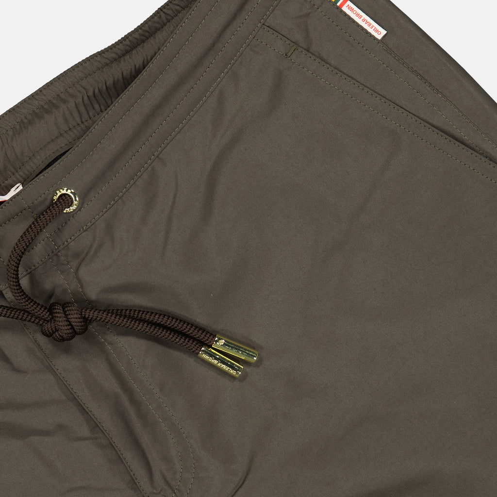 Moda mare Pantaloni da Nuoto Bulldog Orlebar Brown Marrone Homme