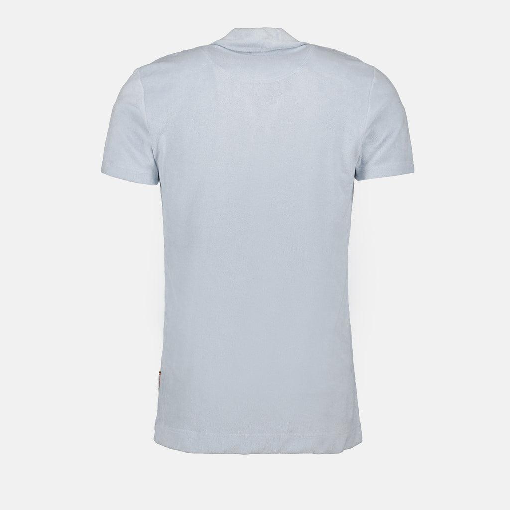 Polos Polo Terry Orlebar Brown Bleu Homme