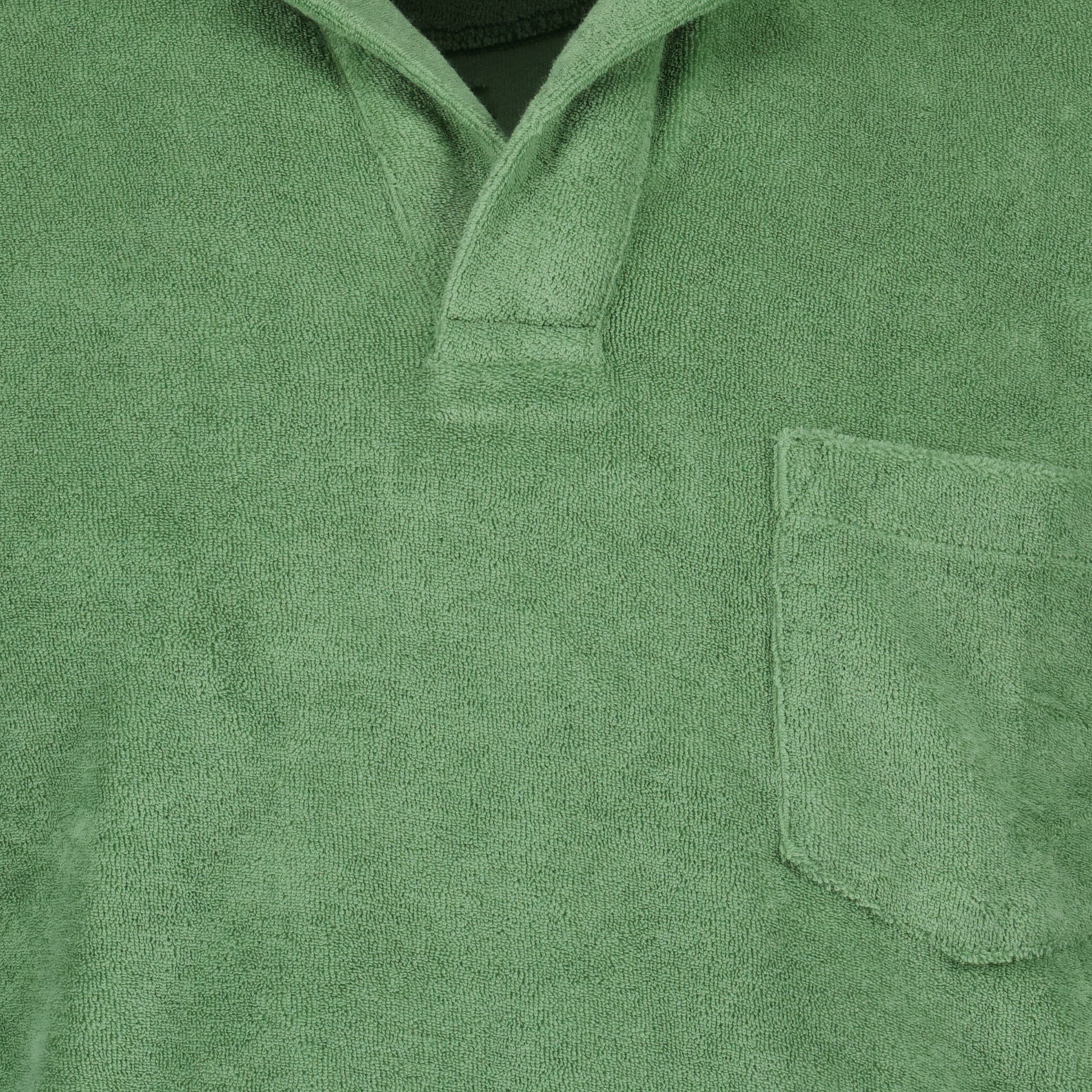 Polos Polo Terry Orlebar Brown Verde Homme
