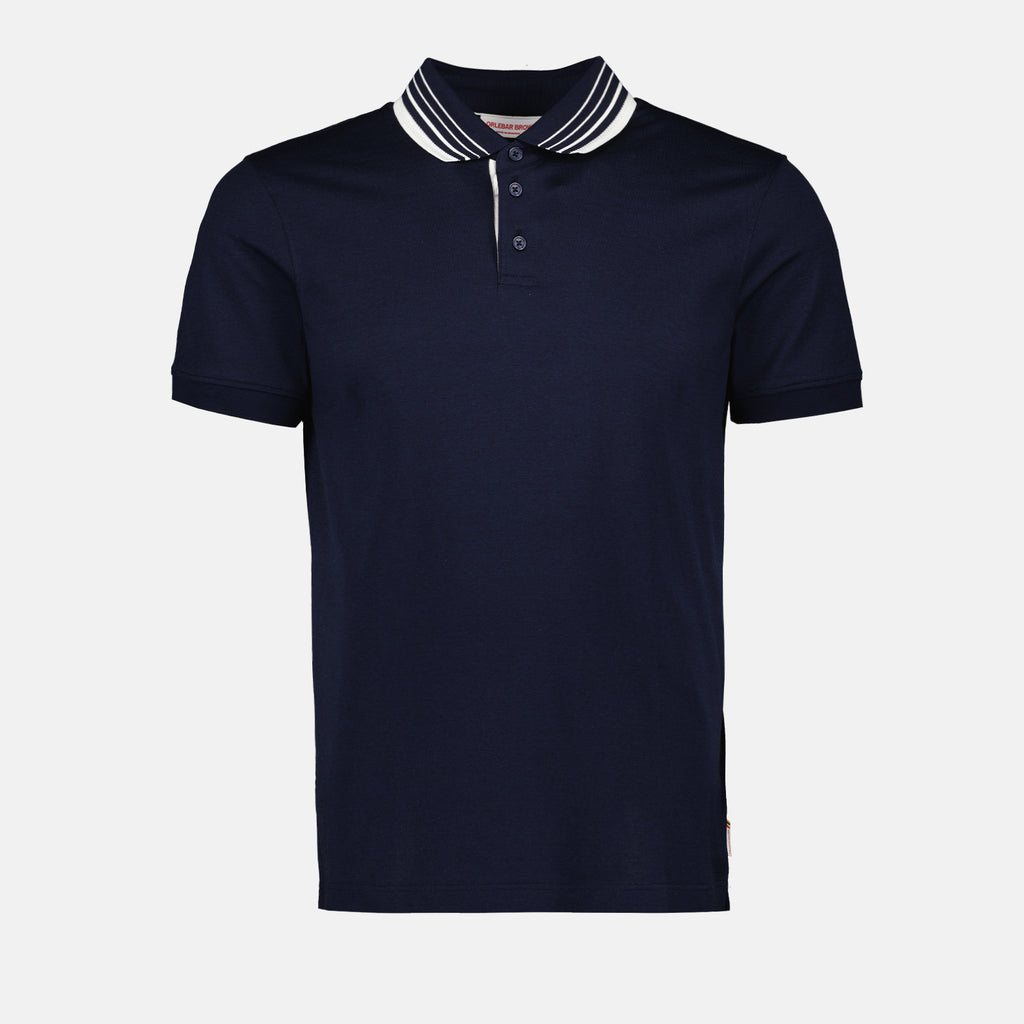 Polo Polo Dominic Orlebar Brown Blu scuro Homme
