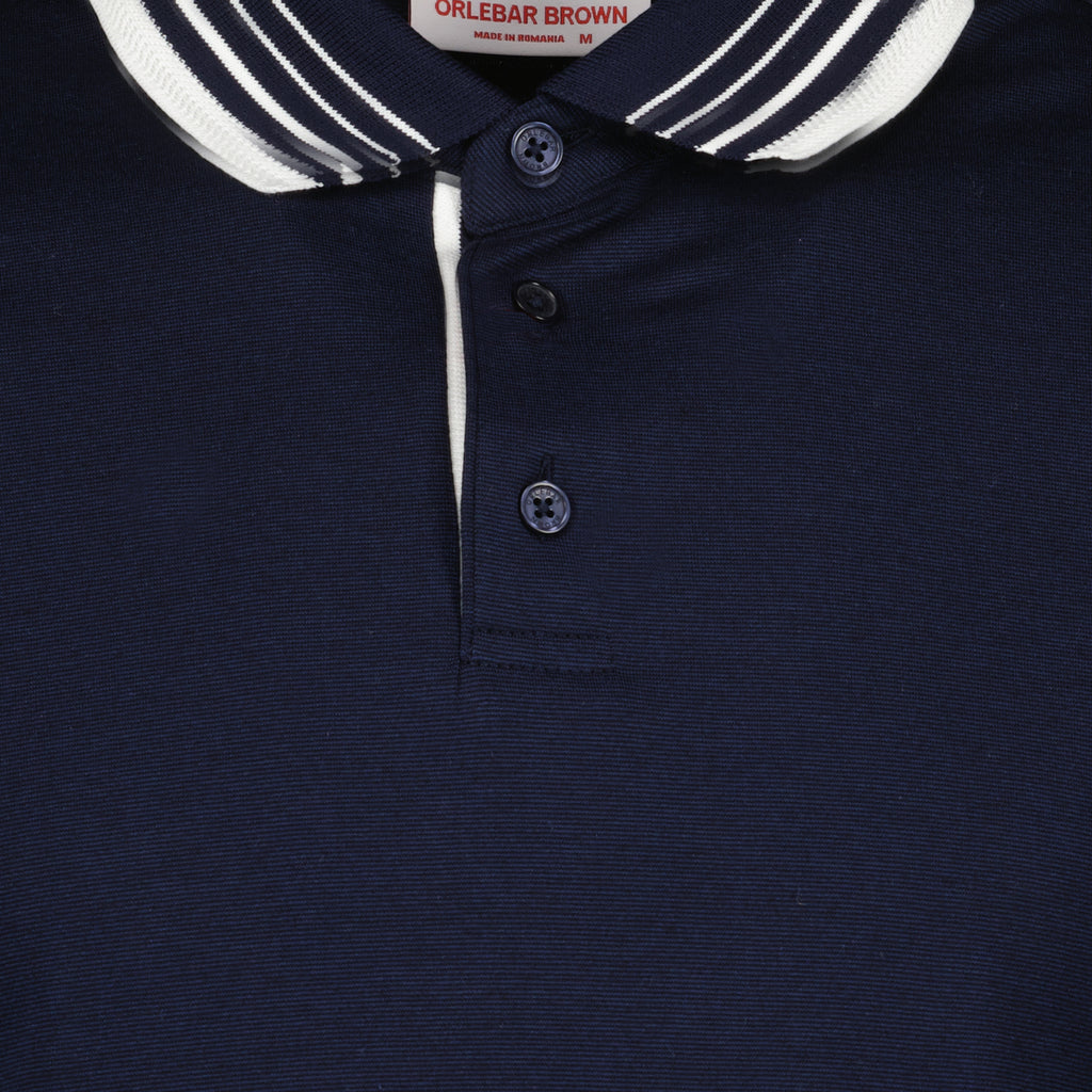 Polo Polo Dominic Orlebar Brown Blu scuro Homme
