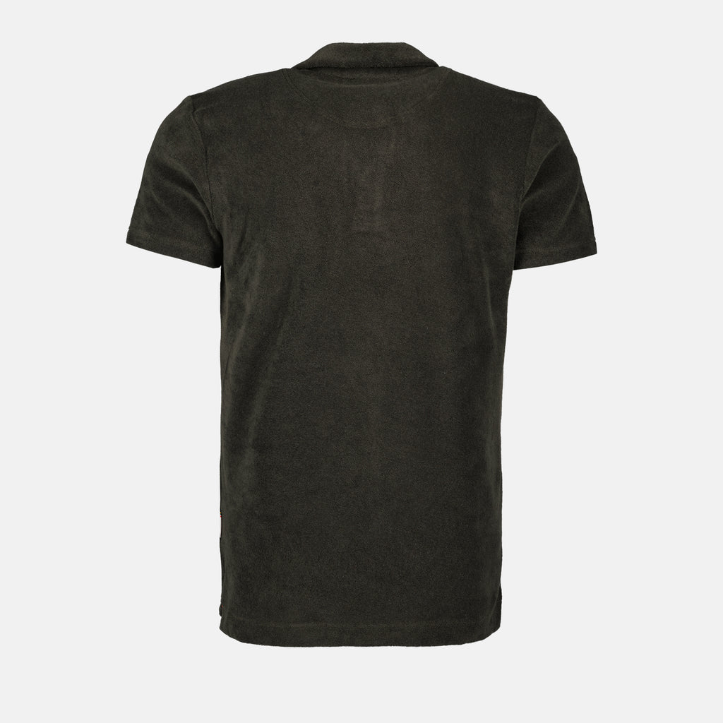 Polos Polo Terry Orlebar Brown Marron Homme