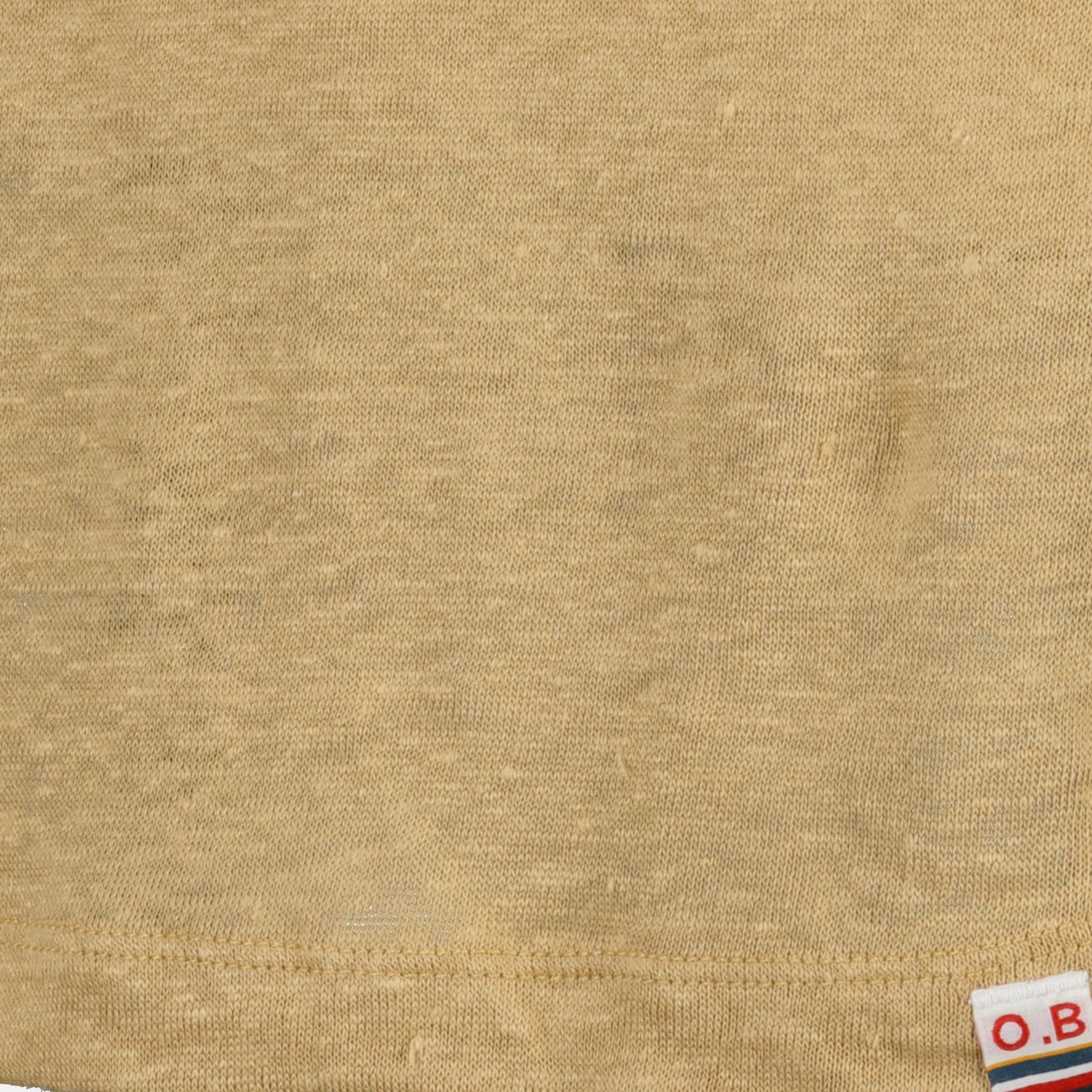 T-shirt T-shirt OB-T en lin Orlebar Brown Beige Homme
