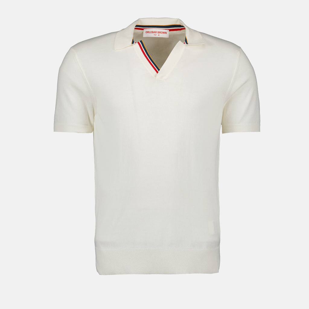 Polos Polo Horton Orlebar Brown Blanco Homme