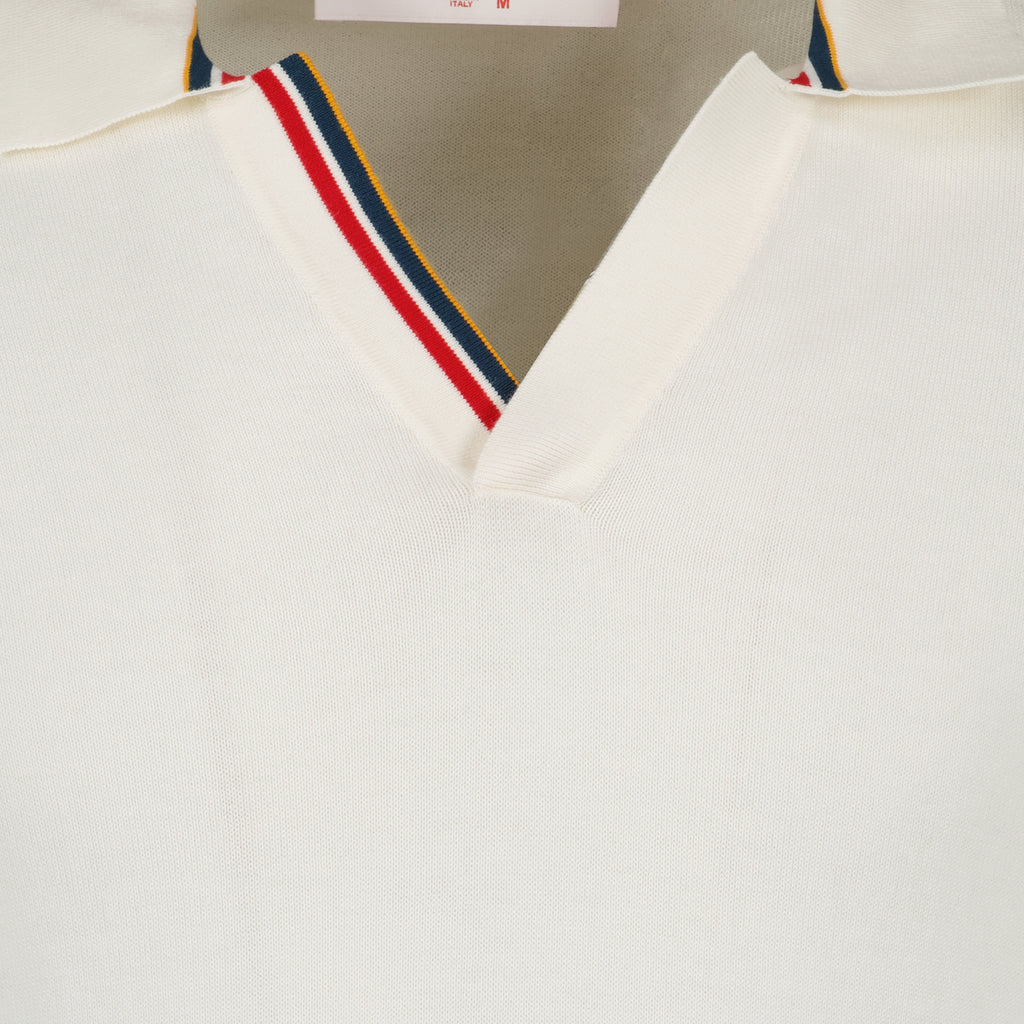 Polos Polo Horton Orlebar Brown Blanco Homme