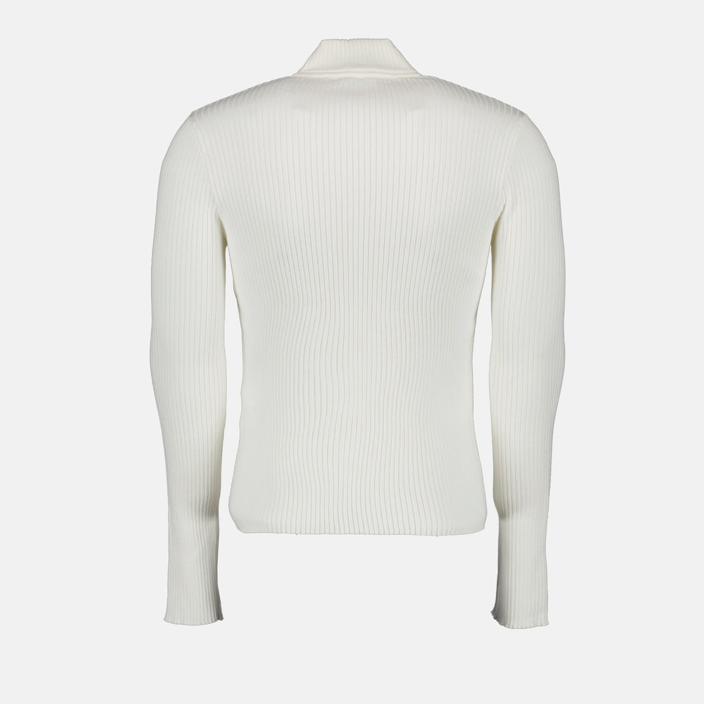 Maille Col roulé Ré-Édition Courrèges Blanc Homme