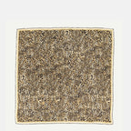 Écharpes, foulards et gants Carré de soie léopard Givenchy Beige Femme