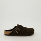 Chaussures ouvertes Mules Boston Birkenstock Marron Femme