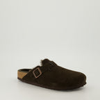 Chaussures ouvertes Mules Boston Birkenstock Marron Femme